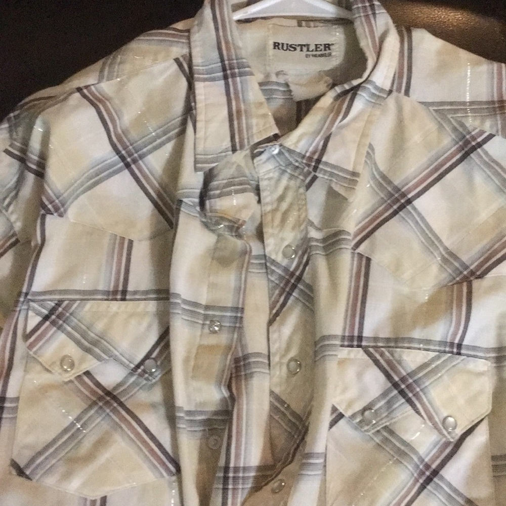 Rustler by Wrangler Pearl Button Snap Shirt